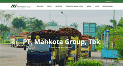 Desktop Screenshot of mahkotagroup.com